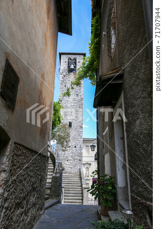 Switzerland Lugano Lake Lugano Gandria Village 71707944