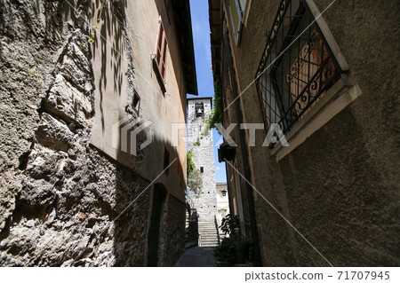 Switzerland Lugano Lake Lugano Gandria Village 71707945