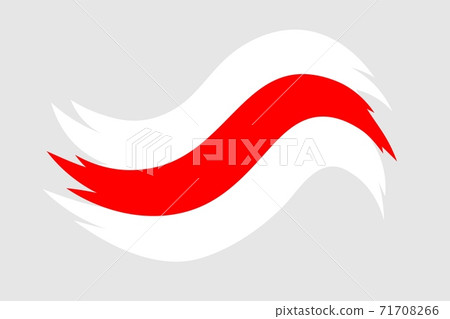 Belarus white-red-white flag. Elections in Belarus 2020. Long live Belarus 71708266