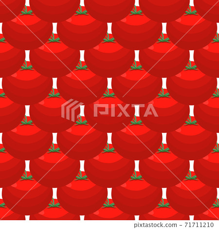 Illustration on theme of pattern red tomato, vegetable ketchup for seal Illustration on theme of pattern red tomato, vegetable ketchup for seal 71711210