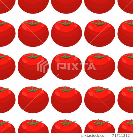 Illustration on theme of pattern red tomato, vegetable ketchup for seal Illustration on theme of pattern red tomato, vegetable ketchup for seal 71711212