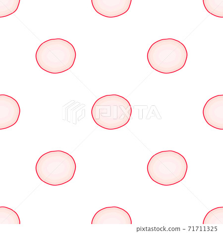 Illustration on theme of bright pattern red radish Illustration on theme of bright pattern red radish 71711325