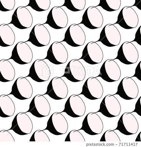 Illustration on theme of bright pattern black radish Illustration on theme of bright pattern black radish 71711417
