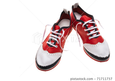sports leather shoes isolated sports leather shoes isolated 71711737