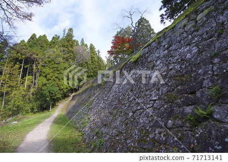 Iwamura Castle Ruins in Ena City, Gifu Prefecture 71713141