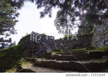 Iwamura Castle Ruins in Ena City, Gifu Prefecture Iwamura Castle Ruins in Ena City, Gifu Prefecture 71713147