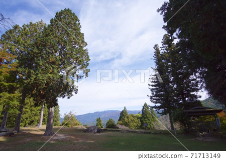 Iwamura Castle Ruins in Ena City, Gifu Prefecture 71713149