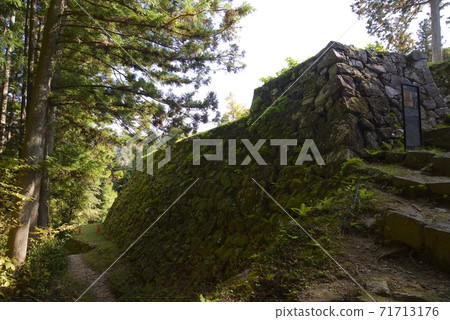 Iwamura Castle Ruins in Ena City, Gifu Prefecture Iwamura Castle Ruins in Ena City, Gifu Prefecture 71713176