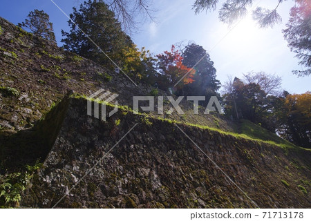 Iwamura Castle Ruins in Ena City, Gifu Prefecture Iwamura Castle Ruins in Ena City, Gifu Prefecture 71713178