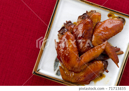 Chinese style chicken wings sweet and spicy Chinese style chicken wings sweet and spicy 71713835