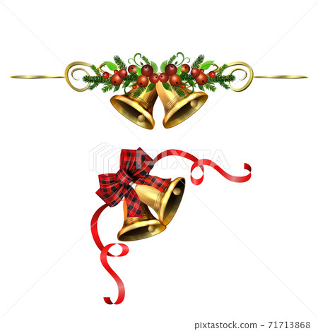 Christmas Holly brunches decoration vector Christmas Holly brunches decoration vector 71713868