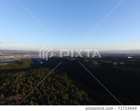 Aerial view of Shibukawa City, Gunma Prefecture Aerial view of Shibukawa City, Gunma Prefecture 71714849