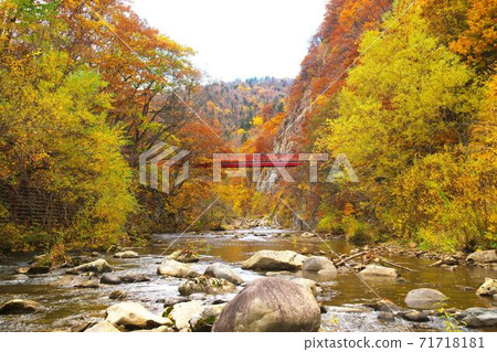 Sadayamakei溫泉在深秋的Futami吊橋,在極好的景色中 Sadayamakei溫泉在深秋的Futami吊橋,在極好的景色中 71718181