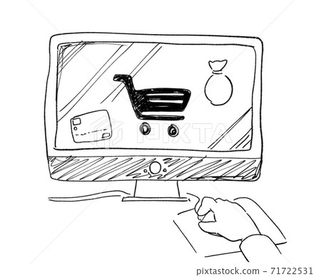 鉛筆素描樣式EC網站 71722531