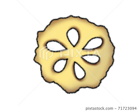 Lotus root tempura 71723094