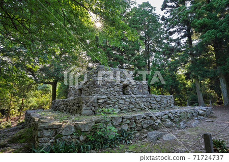 《Okayama Prefecture》 On a sunny day, the scenery near the summit of Kumayama 《Okayama Prefecture》 On a sunny day, the scenery near the summit of Kumayama 71724737
