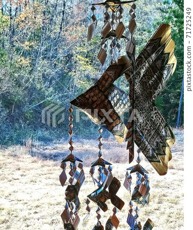 Thai auspicious fish decoration. Platapian. Thai auspicious fish decoration. Platapian. 71725249
