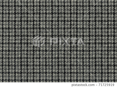 Warm and thick hand-woven wool, tweed fabric 71725919