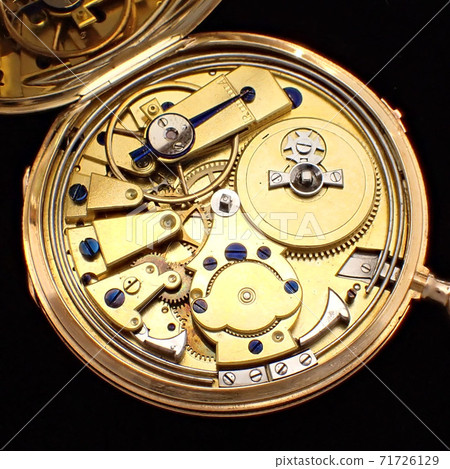 Antique pocket watch machine 71726129