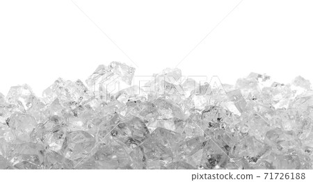 Ice cubes isolated Ice cubes isolated 71726188