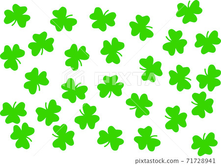 Festive template for text clover leaf for St. Patrick's Day. 71728941