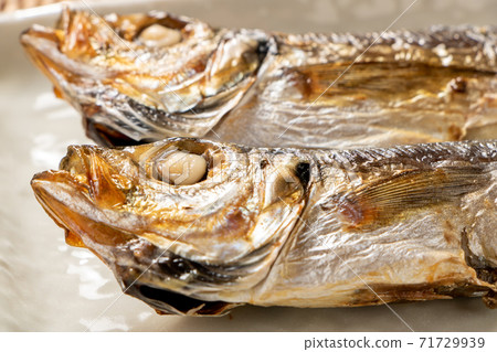 Roasted horse mackerel. Roasted horse mackerel. 71729939