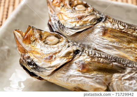 Roasted horse mackerel. Roasted horse mackerel. 71729942