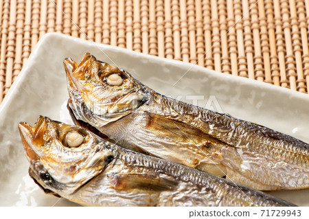 Roasted horse mackerel. Roasted horse mackerel. 71729943