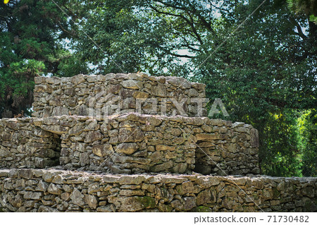 《Okayama Prefecture》 On a sunny day, the scenery near the summit of Kumayama 《Okayama Prefecture》 On a sunny day, the scenery near the summit of Kumayama 71730482