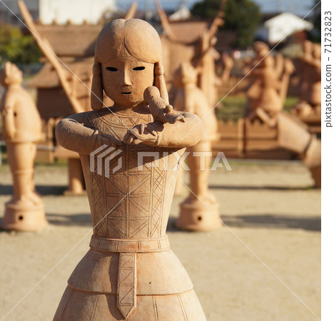 Imashirozuka Kofun Park Haniwa Imashirozuka Kofun Park Haniwa 71732823