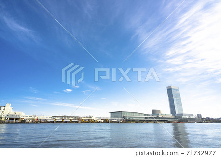 View of Toki Messe from near Minato Pia boarding area View of Toki Messe from near Minato Pia boarding area 71732977