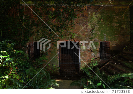 <Kanagawa> Sarushima, an uninhabited island that was used as a military fortress during the war <Kanagawa> Sarushima, an uninhabited island that was used as a military fortress during the war 71733588