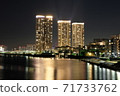 Riverside night view 71733762