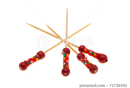 skewers isolated 71736593