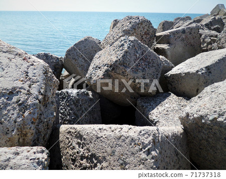 Water intake channel from the sea. 71737318