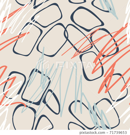 Abstract geometric semaless pattern Abstract geometric semaless pattern 71739653