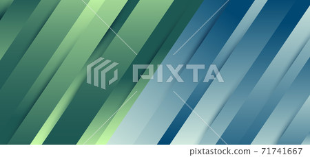Abstract premium diagonal line blue and green... - Stock Illustration ...