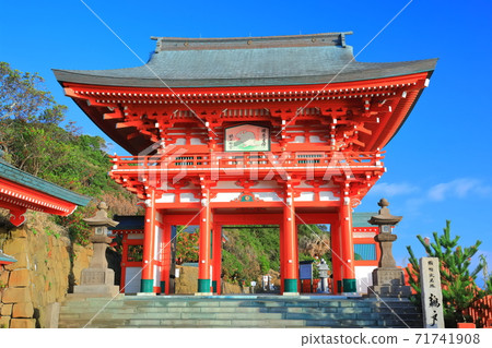 [宮崎縣]天氣晴朗的宇都神宮 71741908