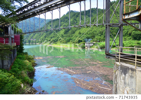 Scenery of each station and its surroundings from Tadami Station on the Tadami Line to Aizu-Kawaguchi Station 71743935