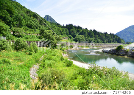 從忠武線忠武站到會津川口站的各站及其周邊的風景 71744266