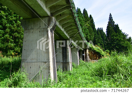 Scenery of each station and its surroundings from Tadami Station on the Tadami Line to Aizu-Kawaguchi Station 71744267