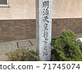Stone monument of Emperor Meiji Yukinochi (Kyoto) 71745074