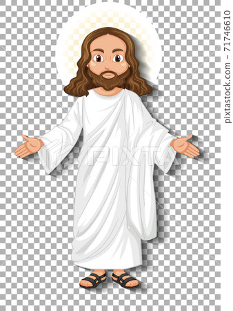 Isolated jesus cartoon character Isolated jesus cartoon character 71746610