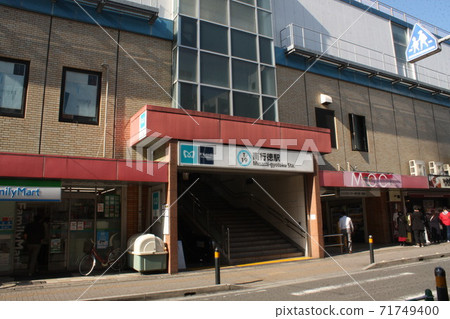 Tokyo Metro Minami-Gyotoku Station South Exit Entrance Tokyo Metro Minami-Gyotoku Station South Exit Entrance 71749400
