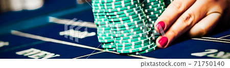 Betting and playing roulette in casino, gambling ad Betting and playing roulette in casino, gambling ad 71750140
