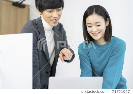 辦公室工作形象 辦公室工作形象 71751047