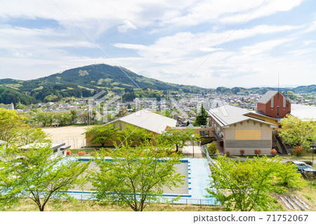 Funehiki Town, Tamura City, Funehiki Junior High School 71752067