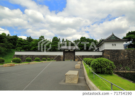 Tokyo walk, Imperial Palace Square, Sakuradamon Tokyo walk, Imperial Palace Square, Sakuradamon 71754190