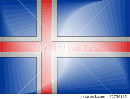 Iceland Gradient Flag Iceland Gradient Flag 71756185
