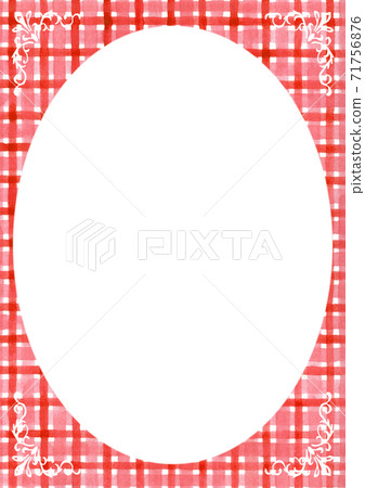 Analog watercolor hand drawn plaid blur round window red Analog watercolor hand drawn plaid blur round window red 71756876